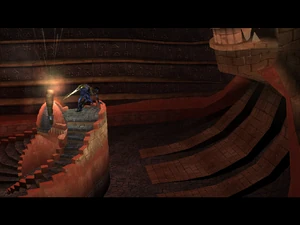 Cutscene: Second altar activation (Red version)