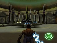 The Pillars area in game