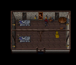 The interior of the Northeastern house