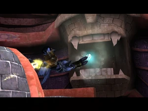 Cutscene: First altar activation (Blue version)