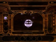 The Sphere of Energy in the inventory