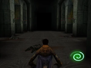 ...but leads to a different room