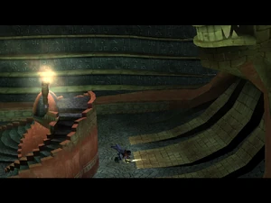 Cutscene: Third altar activation (Green version)