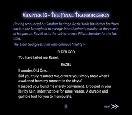 SR2 Dark Chronicle: The Final Transgression