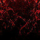 The texture of the obsidian sphere