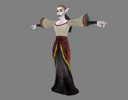 Female Vampire model