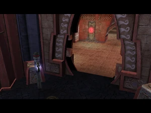 Cutscenes: First Air plinth and Cracked door