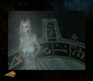 Ariel with Raziel in-game (SR2).