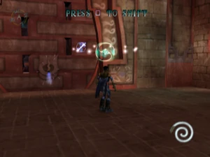 The US Air Forge demo ring menu with placeholder dots