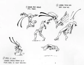 Jump attack concept art