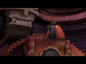 Cutscene: The First Heart altar (Blue version)