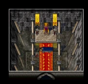 The royal chambers inside Willendorf castle