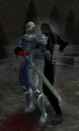 Kain performing a Stealth Kill in Blood Omen 2