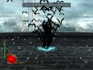 Kain utilising Bat Form (Defiance)
