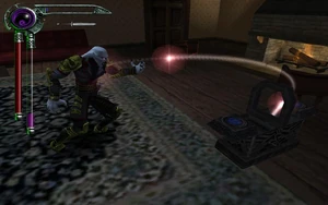 Kain opening a blue Lore Coffer