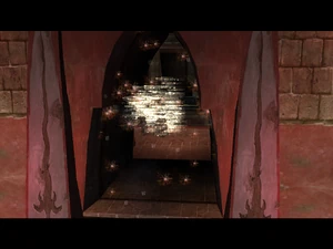 Cutscenes: First Air plinth and Cracked door