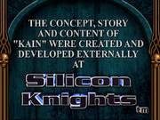 Silicon Knights' credit screen in Blood Omen: Legacy of Kain.