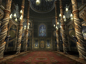 The Great Hall of Vorador's Mansion in Legacy of Kain: Defiance