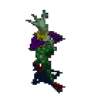 Zombie piper in motion