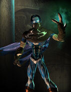 Promotional render of Raziel wielding telekinesis (SR1).