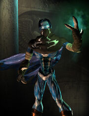 Raziel standing