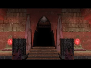 Cutscenes: First Air plinth and Cracked door