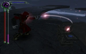 Kain opening a Blue Lore Coffer