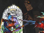 Early render/Promotional image with a flamberge warrior