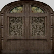 Texture of the Library Seal door