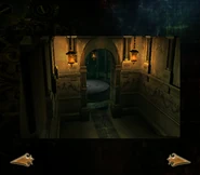 Bonus material art of the Subterranean Ruins and Pillars Chamber (SR2).