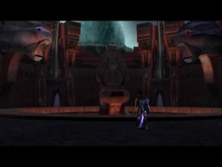 Raziel enters the main Air Forge chamber in the demo