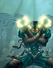 Joe Madureira's 1999 fan-made artwork of Raziel.