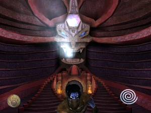 Activated Blue Heart altar room