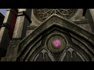 A Light Crystal outside the Sarafan Stronghold