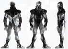 Arnold Ayala's early concept art of Raziel (SR1).