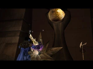 Raziel takes the Light Forge Key