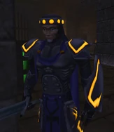 A Glyph Guard with activated armor