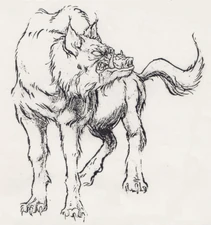 Wolves in Blood Omen concept art