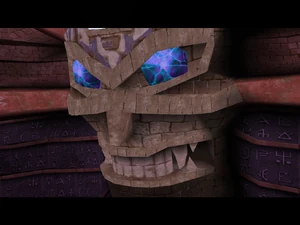 Cutscene: First altar activation (Blue version)