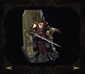 A rendering of Vorador with his sword (Defiance).