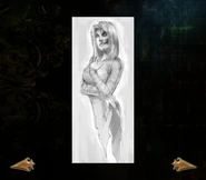 Bonus material concept art of Ariel (SR2).