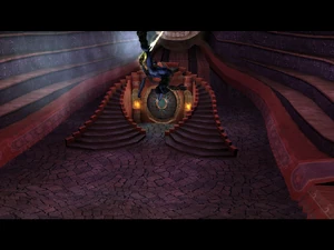 Cutscene: First altar activation (Blue version)