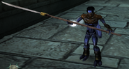 Raziel armed with a Pike (SR2)