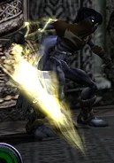 Raziel armed with the Light Reaver