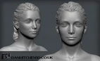 "Jael High Poly Head"
