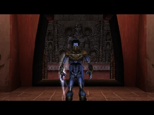 Cutscenes: First Air plinth and Cracked door