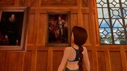 Kain's portrait in the Tomb Raider 1 Manor