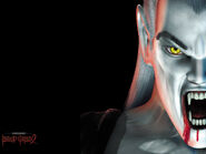 Rendered promotional art of Kain up close (BO2).