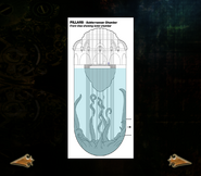 Bonus material art of the Subterranean Ruins and Pillars Chamber (SR2).