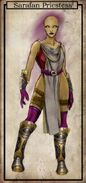 Sarafan Priestess/Sorceress concept art (SR2)